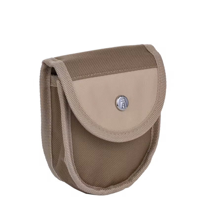 Laguiole - Zusammenklappbares Outdoor- Wanderbesteck mit Tasche - für 2 Personen