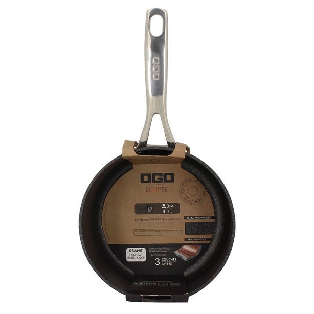 Saucenpfanne - Casserole aus geschmiedetem Aluminium - Serie ECLIPSE Ø 18 CM von OGO