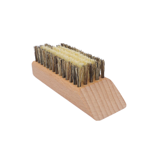 Wanderschuhbürste aus Fibre- Naturborsten und FSC-zertifiziertem Buchenholz