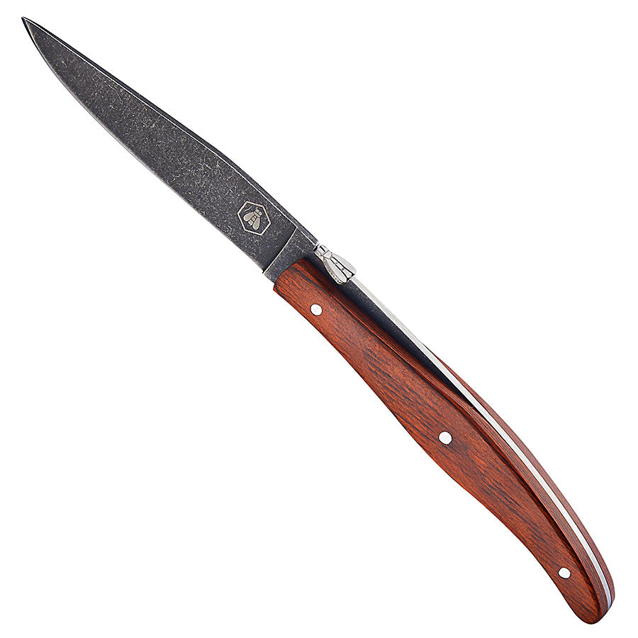 Laguiole 4er Steakmesser-Set "Stonewash"