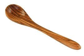 Kaffeelöffel - Diplöffel oder Eierlöffel aus Olivenholz - Länge ca. 13cm